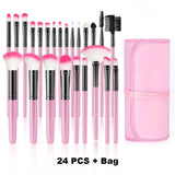 10-32PCS Makeup Brush Set Soft Fluffy Powder Foundation Contour Blush Concealer Eye Shadow Blending Makeup Kit Women Beauty Tool