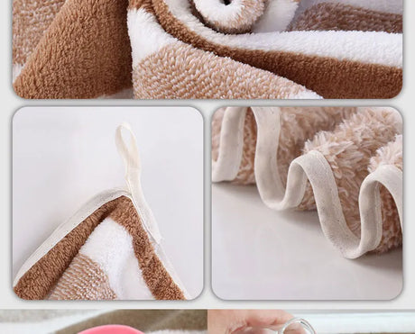 Striped Pattern Towel New Home Soft and Comfortable Bath Towels for Men and Women, Quick Drying Absorbent Towels For Bathroom