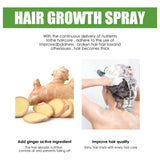 Hair Care Spray Ginger Massage Scalp Improve Dry Damaged Serum Smooth Nourish Repair Roots Anti Hair Loss Essence For Men Women