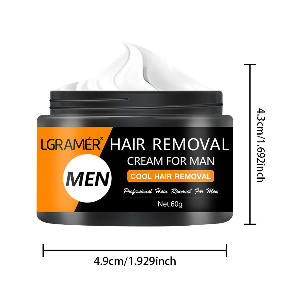 Painless Hair Removal Cream Permanent Hair Remover for Men's  Armpit Legs Arms Hair Growth Inhibitor Depilatory Body Cream