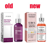 Instant Wrinkle Remover Face Serum Lifting Firming Fade Fine Lines Anti-aging Essence Whitening Brighten Nourish Skin Care