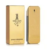 Paco Rabanne 1 Million Men Perfume EDT 100ml Luxury Spicy Woody Scent Iconic Gold Rectangle Bottle Male Cologne Spray Gift Packaging