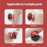 Rechargeable Electric Vacuum Cupping Set Wireless 6/12 Level Skin Scraping Massage Guasha Tool for Household Use