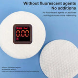 1 Set Disposable Pearl Pattern Makeup Cotton Wipes Soft Remover Pads Facial Cleaning Cosmetic Cotton Pads