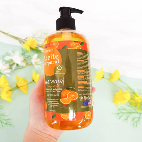 500ML Vitamin C AHA HYALURONIC& NICOTINAMIDE Face Serum Moisturizing Lightening Body Cream