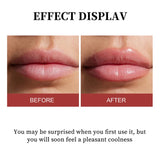 Lip Balm Moisturizing Mirror Lip Gloss Lip Vanilla Mint Iced Coffee Cake Smell Lipstick Transparent Lip Oil Makeup