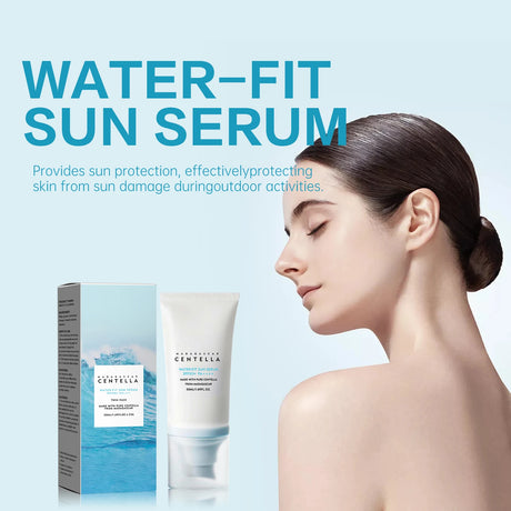 Facial Sunscreen 50+Solar Sunscreen Moisturizing and Moisturizing to Resist UV Radiation and Delay Photoaging
