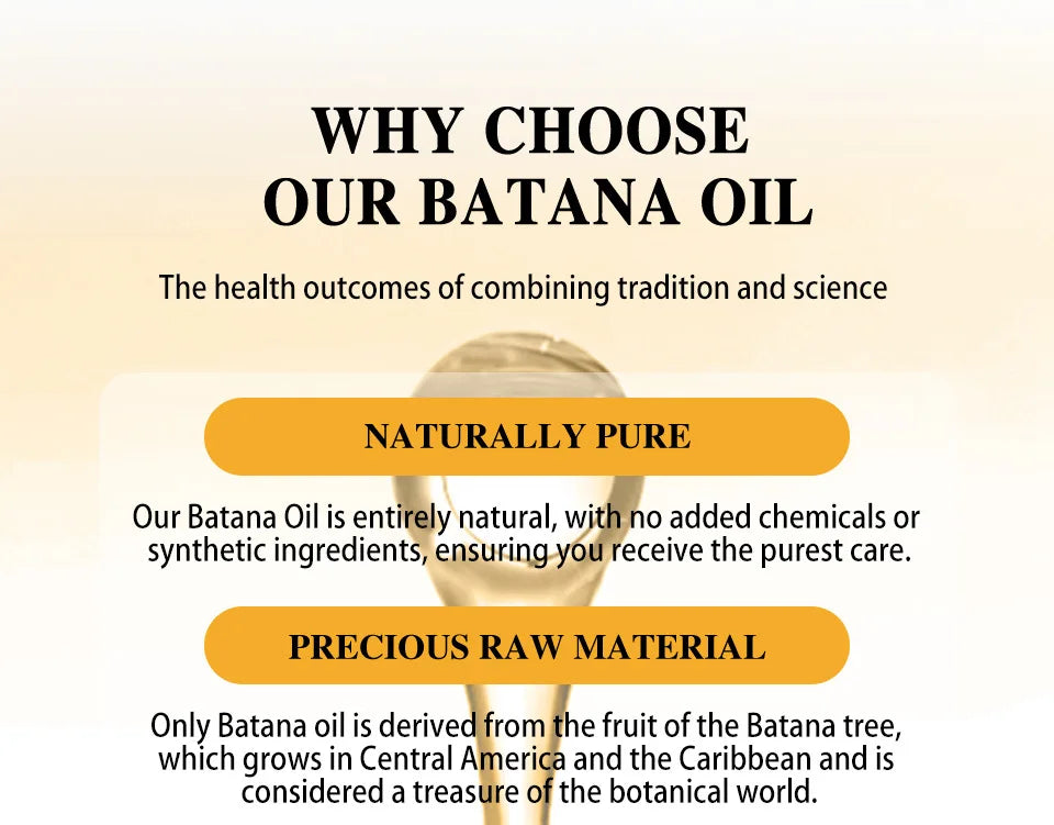 Batana Oil Hair Growth Products Fast Growth Batana Essence Oil Traction Alopecia Anti Hair Loss Baldness Treatment For Men Women