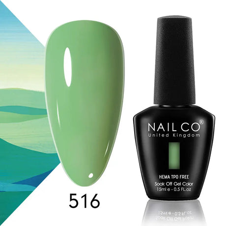 NAILCO 15ml HEMA FREE TPO FREE Top Base Coat Nail Gel Polish Supplies Vernis Semi Permanent Nail Art Manicure Gel Ongle UV Nails