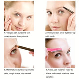 3/30/40Pcs Body Hair Removal Shaver Blades Eyebrows Shaping Knife Eyebrow Trimmer Makeup Beauty Tools Safe Eye Brow Razor Face