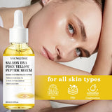 Salmon DNA PDRN + Yellow Peptide Complex Serum - Face Firming, Hydrating, Skin Repair, Radiance Glow, Lifting Treatment for Dull