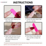 24pcs Nude Pink Sweet Fake Nails Short Duckbill Leopard Print French False Nails With 3D Bowknots Butterfly Cherry Press On Nail