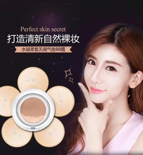 BB Air Cushion Foundation CC Cream Concealer Whitening Long Lasting Waterproof Moisturize Brighten Oil-control Makeup Cosmetics