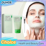 Green Tomato Mud Mask Cleansing Blackhead Pore Improve Rough Oil Control Moisturize Brighten No Irritation Facial Clay Cleanser