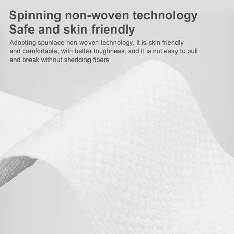 1 Set Disposable Pearl Pattern Makeup Cotton Wipes Soft Remover Pads Facial Cleaning Cosmetic Cotton Pads
