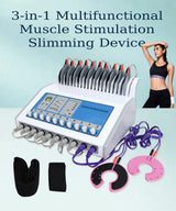 New Russian Waves Microcurrent EMS Electric Muscle Stimulator Body Massager Weight Loss Electro Myostimulation Machine