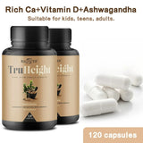 Natural Bone Growth Supplement Bone Strength and Density Support, Promotes Natural Growth of Bones in Children, Teens