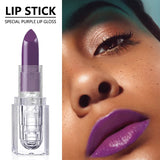 Purple Colors Velvet Matte Lip Mud Liquid Lipstick Waterproof Nude Lip Gloss  Sexy Women Lip Glaze Cosmetic