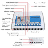 New Russian Waves Microcurrent EMS Electric Muscle Stimulator Body Massager Weight Loss Electro Myostimulation Machine