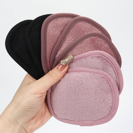 810 Makeup Remover Wipes Gradient 7Pcs, Machine Washable, Reusable Makeup Remover Tools for All Skin Types