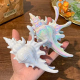1pc seaside vacation style acrylic sea shell hair clip high-end feeling bun shark clip versatile temperament hair accessory