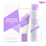 Body Hair Removal Cream Spray Aloe Vera Moisturizing Skin Soothing Hair Growth Inhibitor Shea Butter Hair Removal Mousse 140ml
