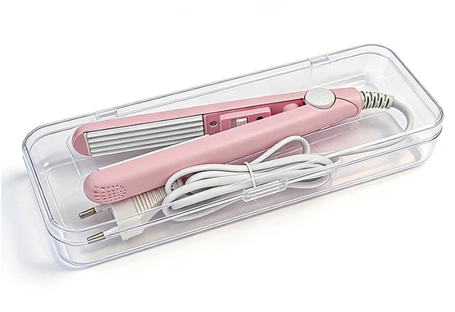 3-in-1 Curling Iron Hair Styler Clips Flat Crimper Professional Styler Styling Tools Waver Brush Waver Straightener Hair Curler