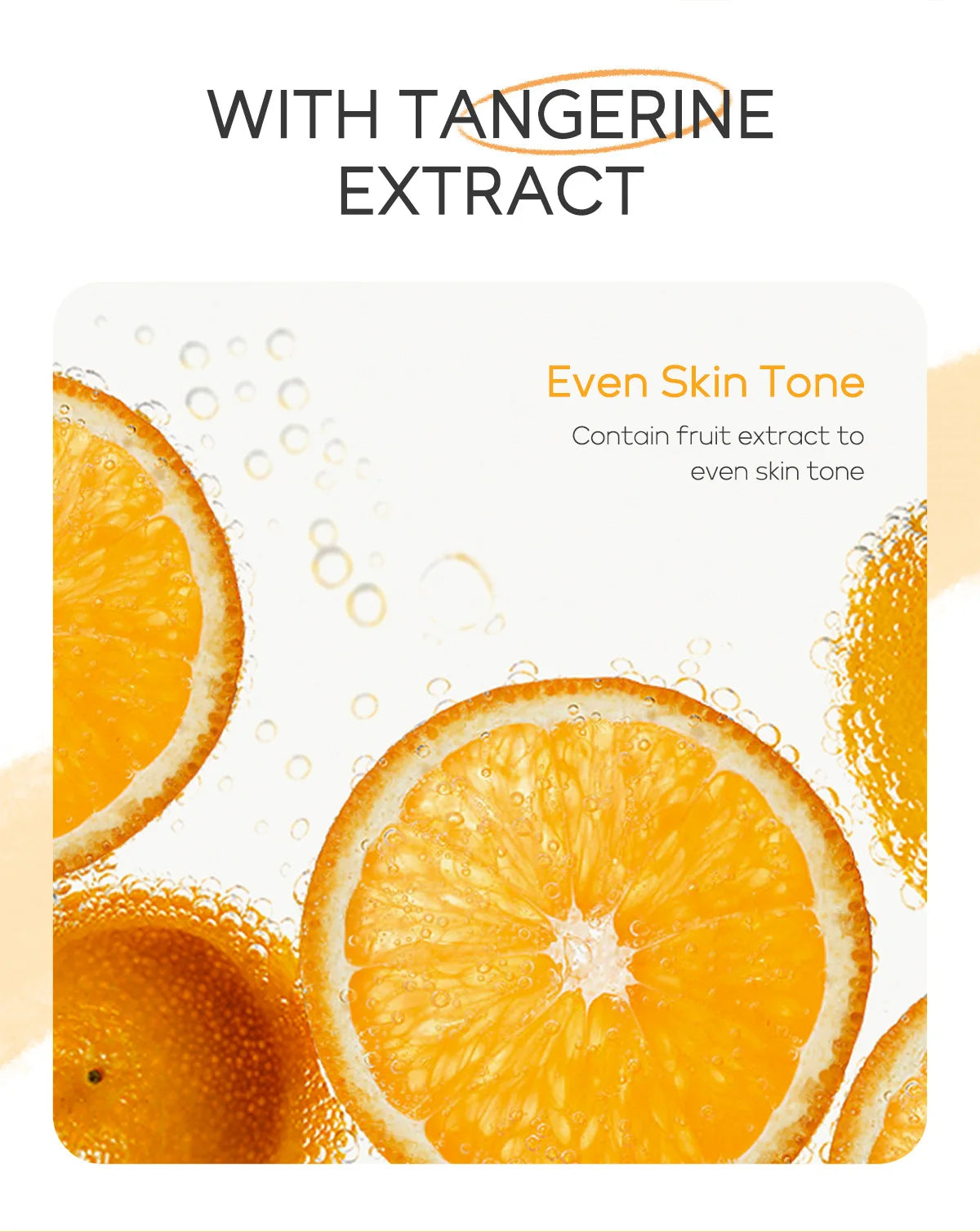 4pcs Vitamin C Skin Care Sets Face Cream Facial Cleanser Essence Spf 50+ VC Sunscreen Moisturizing Refresh Face Care Travel Suit
