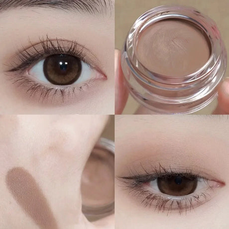 Matte Purple Peach Pink Eyeshadow Cream Blush Face Contour Waterproof Lasting Concealer Nude Brown Eyeshadow Primer Base Makeup