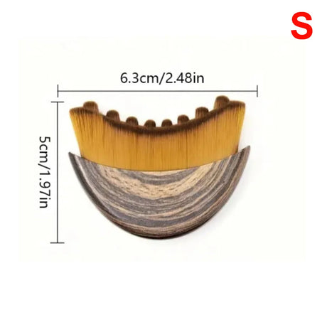 Spa Body Brush for Dry Brushing Lymphatic Drainage Face Massager Dry Skin Blood Circulation Tool for Face And Body Care