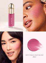 Rare Beauty 3D Face Contour Liquid Bronzer Shade Smooth Highlight Mirror Lasting Natural Nose Shadow Waterproof Brighten Makeup