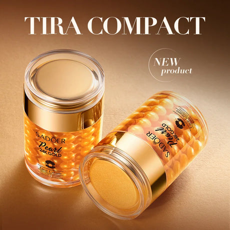 SADOER 24K Golden Pearl Collagen Face Cream Moisturizing Brightening Hydrating Firming Facial Cream Face Skin Care Products