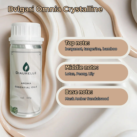 DIAURELLE 100mL Aroma Diffuser Essential Oils 8-Times Concentrated Essence Perfume Flavoring Home Fragrance Air Freshener