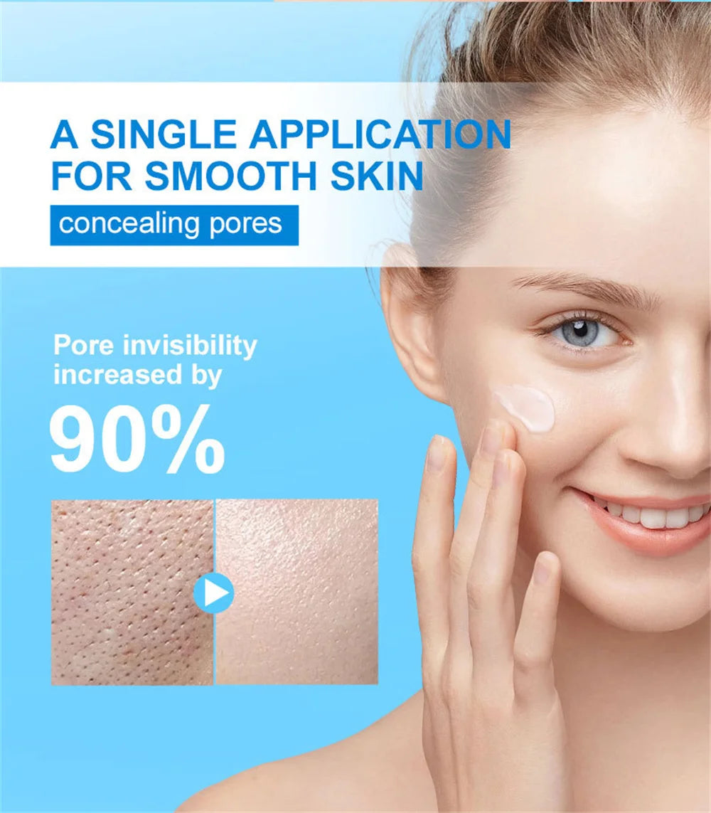 Salicylic Acid Pore Shrinking Cream Quick Elimination Large Pores Remove Blackehead Tighten Face Smooth Skin Korean Care Product