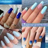 LILYCUTE 6Pcs/set 7ml Coffee Series Gel Nail Polish Kit 125 Colors Manicure Semi Permanent Soak Off UV Nail Art Gel Varnish