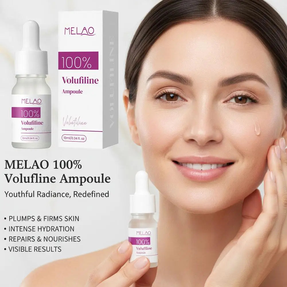 Volufiline Centella Asiatica Serum 10ml Gentle Soothing Moisturizing Facial Ampoule Essence Niacinamide Plumping Fast Absorbing