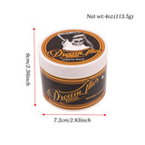 Man Retro Styling Pomade Gel Long-Lasting Moisturizing Hair Wax Pomade For Fluffy Hair Toupee Caramel Hair Oil Barbershop Tools