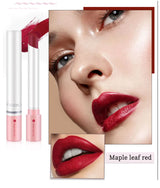 4 Colors Cigarette Shaped Lip Gloss Set Matte Velvet High Pigment Waterproof Long Lasting Non Transfer Portable Mini Lip Makeup Cosmetic