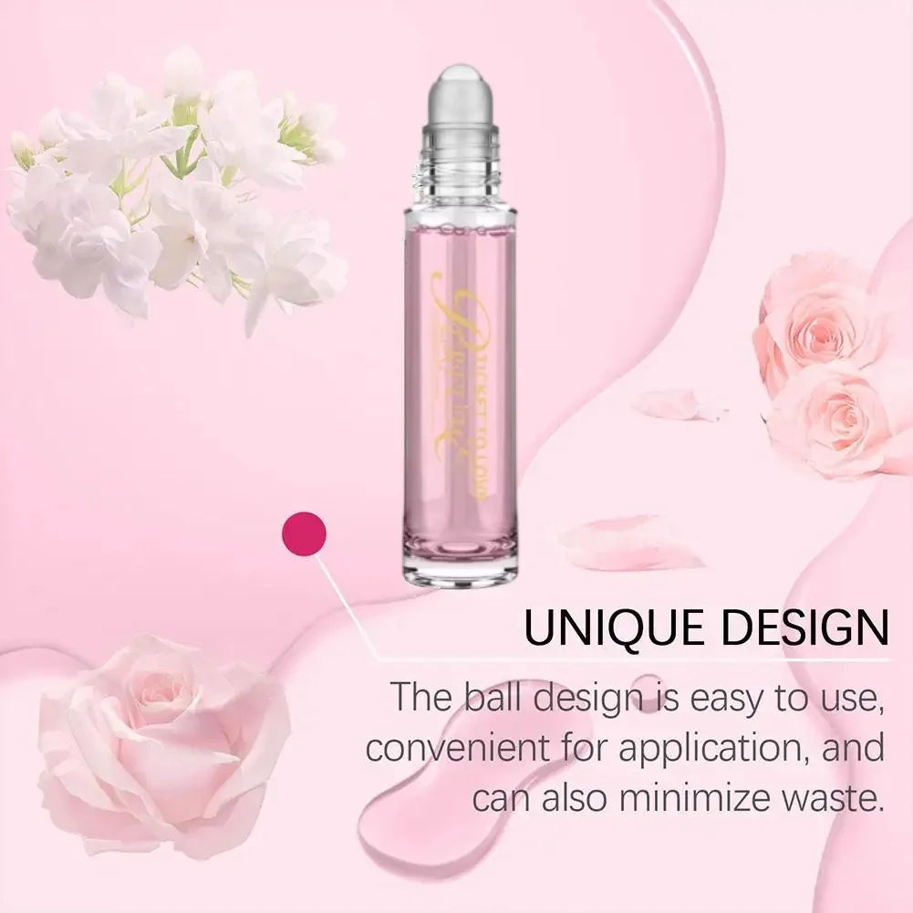 Women Pheromone Roll-On Perfume Long Lasting Cologne Fragrance Flirty Scent Natural Fresh Enchanting Attractive Aroma