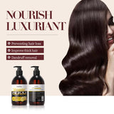 500ml Ginger Anti-Hair Loss Shampoo Long-lasting Fragrances Shampoo Deeply Moisturizing Smooth Set With Comb Gift