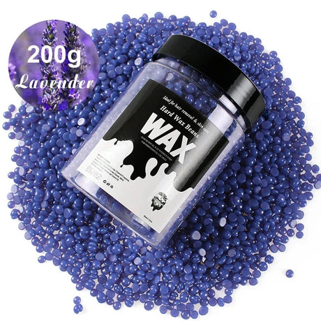 200g/400g Canning Hard Wax Beans For Men And Women Body Hair Removal Depilatory Wax For Wax Heater Kit For Wax Heater Machine
