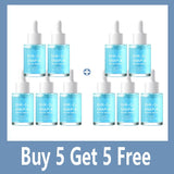 GHK-Cu SNAP-8 Peptide Face Serum Blue Copper Moisturizing Essential Oil Cleansing Moisturizing Deep Hydration Skin Care Refresh