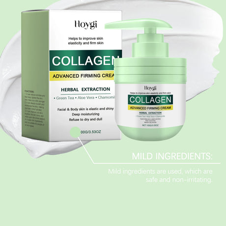 Collagen Body Cream Firming Fade Fine Lines Wrinkle Dark Spots Repairing Drying Body Brightening Moisturizing Cream Skin Care