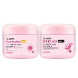 SEYHZE Sakura Day And Night Cream Rich in Retinol + Vitamin C/E Hyaluronic Acid Firming Skin 48H Hydration Brightening Uniform L
