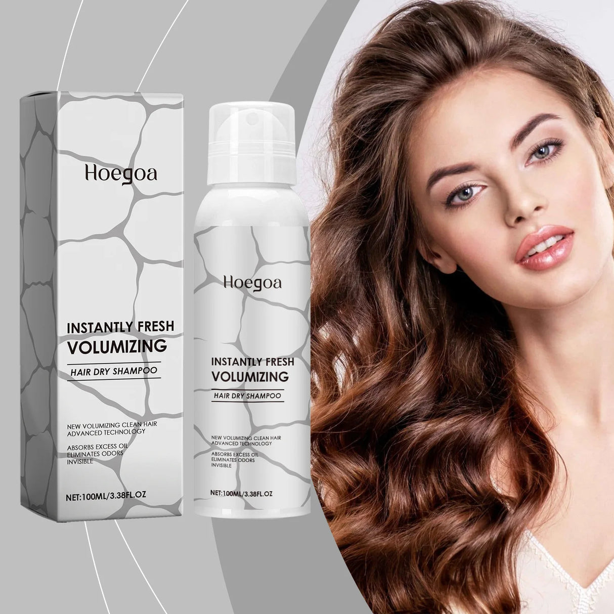 Dry Hair Shampoo Spray Oil Control Anti-Frizz Non-Greasy Volumizing Hair Deep Moisturizing Refreshing Hair Care Shampoo Spray