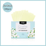 100pcs Face Oil Control Cleaning Wipes Oil Control Face Absorbent Paper Absorbing Sheet Oily Matting Tissues Face Cleaning Paper