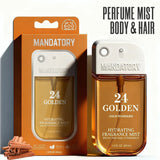 BODY & HAIR FRAGRANGE MIST For Men, 8 Differect Scent Perfume Spray, Long-Lasting Fragrance, Perfect For Dates, Parties & Gift,