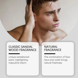 Portable Men's Body Fragrance Spray,Long Lasting Enhance Attractiveness & Confidence Dating Fragrance Body Spray, Rich Layered