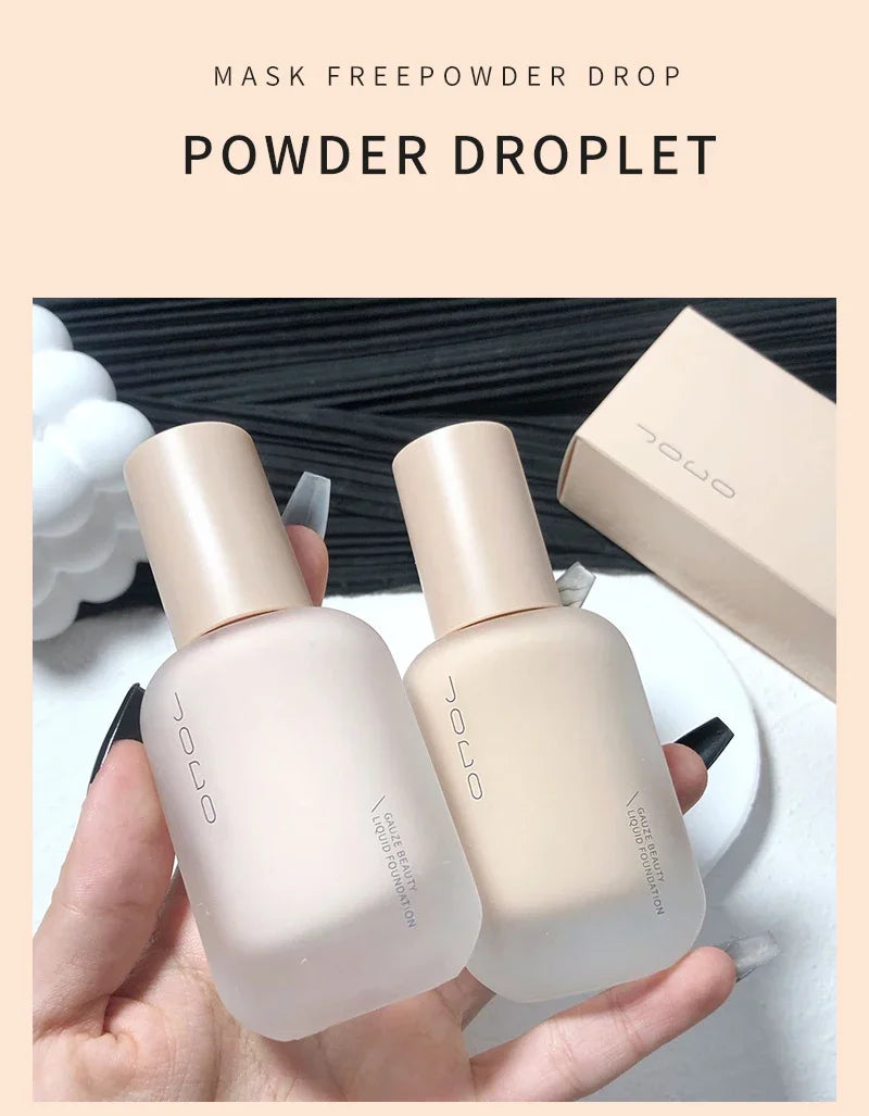JOCO Liquid Foundation Oil Control Moisturizing Makeup Concealer Refreshing Natural Clear Waterproof Longlasting Face Makeup Hot