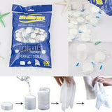 100pcs Compressed Towel Wet Wipes Paper Face Towel Tablet Disposable Napkin Portable Magic Towel Coin Tissues Make Up for Travel